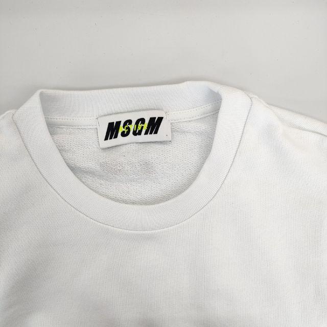 MSGM play your game トレーナー サイズS スウェット オフ