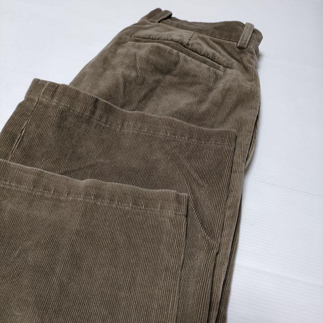 ZUCCa 製品洗い コットン コーデュロイ パンツ ブラウン ズッカ