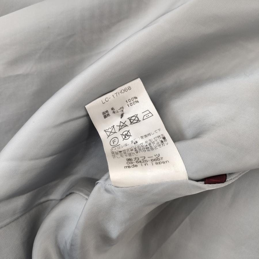 Lisette LC-17H068 サイズ36 ウール グレンチェック スタンドカラー