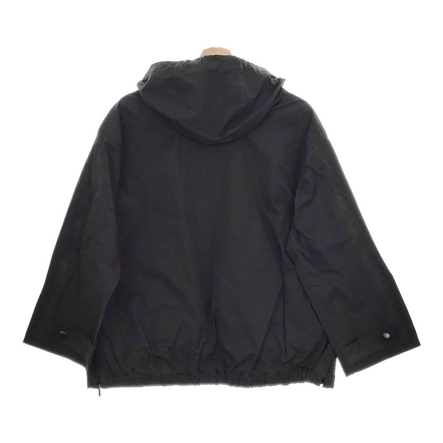 MACPHEE - MACPHEE ポリステルコットンメモリークロス アノラックパーカ サイズ36 ブルゾン 24SS ブラック レディース マカフィー【中古】4-1031M♪ MACPHEE（マカフィー） ポリステルコットンメモリークロス アノラック