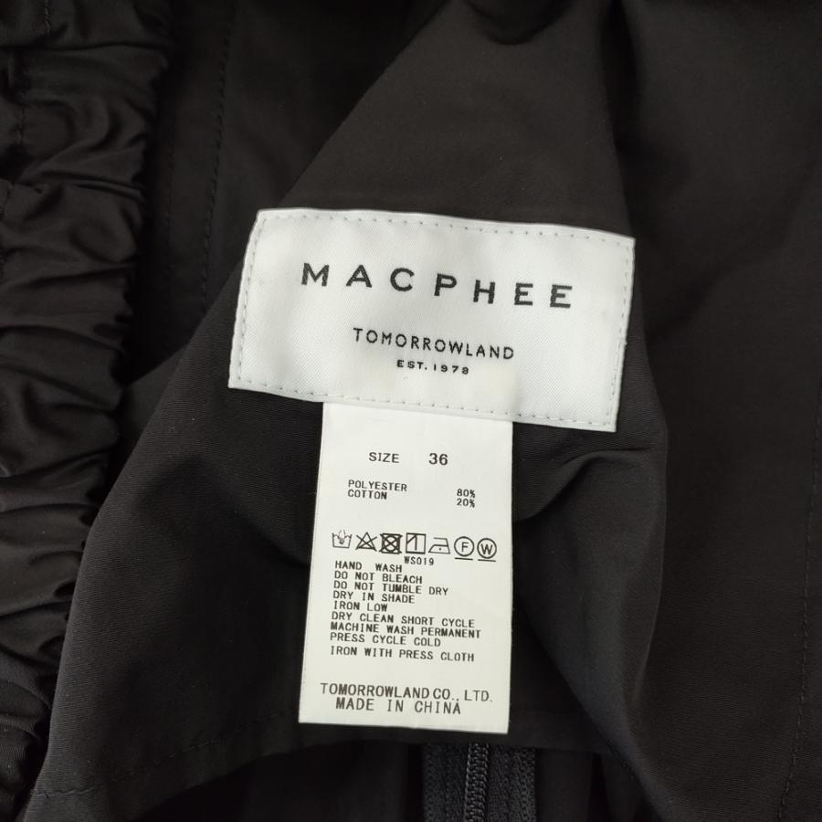 MACPHEE（マカフィー） ポリステルコットンメモリークロス アノラック