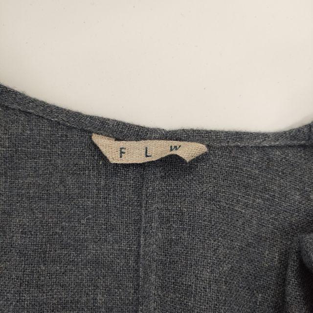 fog linen work FLW リネン混 リトアニア製 ローブ 羽織 ロング
