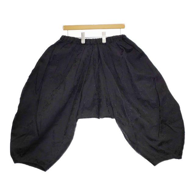 25SS コムデギャルソン サルエルパンツ バルーンパンツ ブラック バルーンパンツ ブラック コムデギャルソン Black comme des garcons