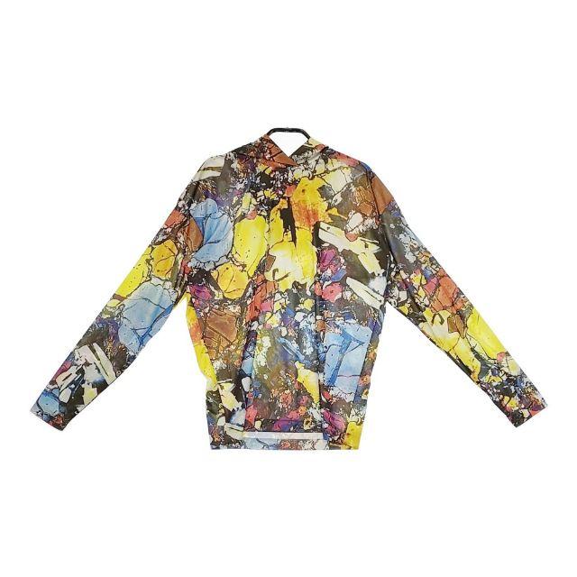 ISSEY MIYAKE I.S. SPACE 総柄 プリント ポリエステルパーカー is14-jk010 パーカー マルチカラー レディース イッセイミヤケ【中古】5-0104M∞ ISSEY MIYAKE（イッセイミヤケ） ISSEY MIYAKE I.S. SPACE 総柄
