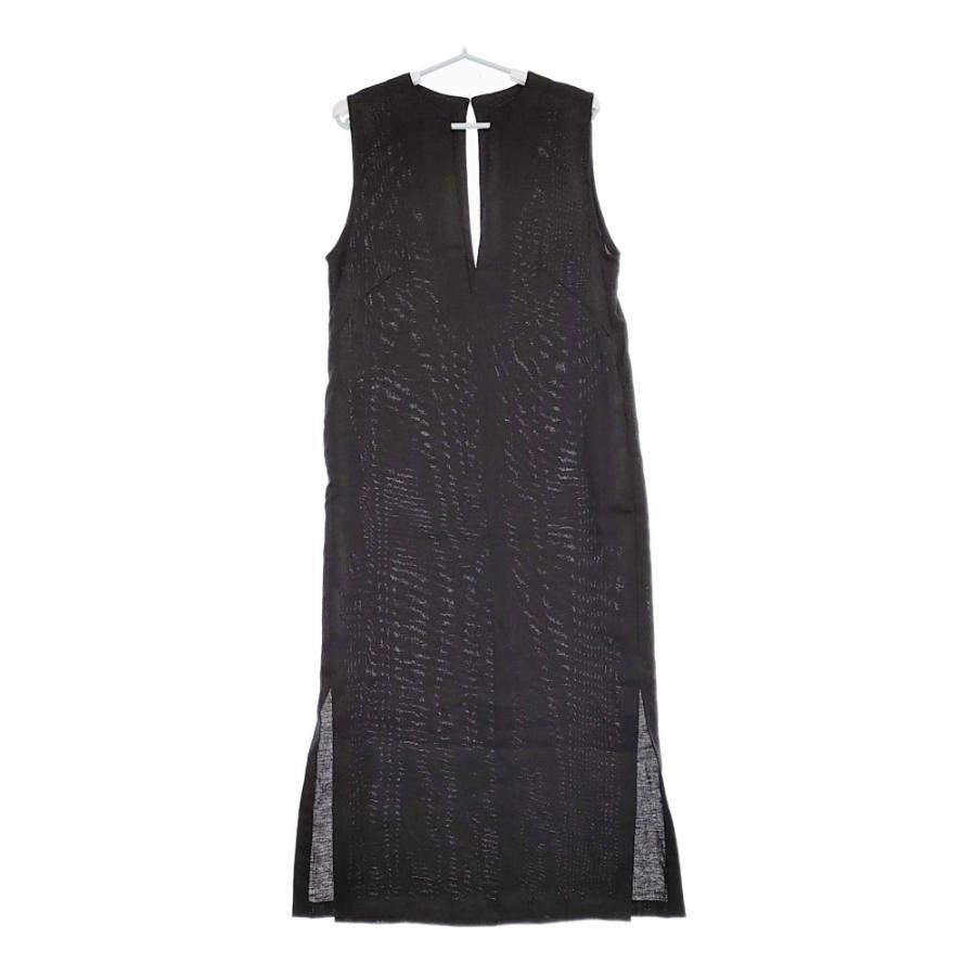 Plage Vネックノースリーブワンピース 定価27500円 リネン サイド