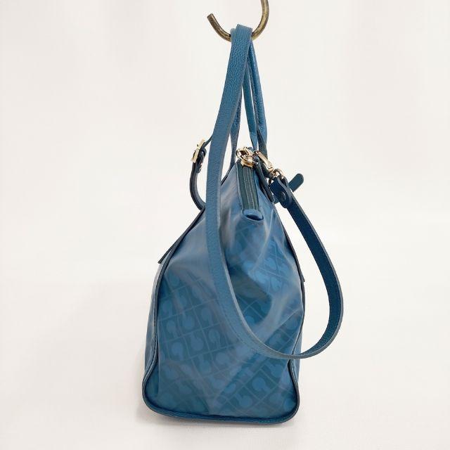 GHERARDINI 2WAY ソフティ トート ショルダーバッグ ブルー