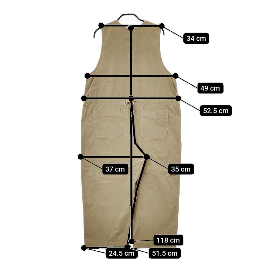 ベージュ サロペット サイズF