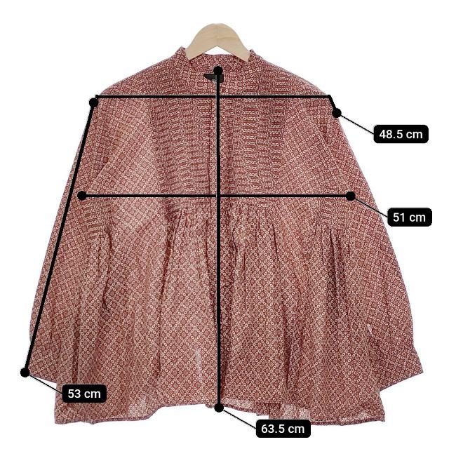 maison de soil SOIL インド製 ブロックプリントバンドカラー