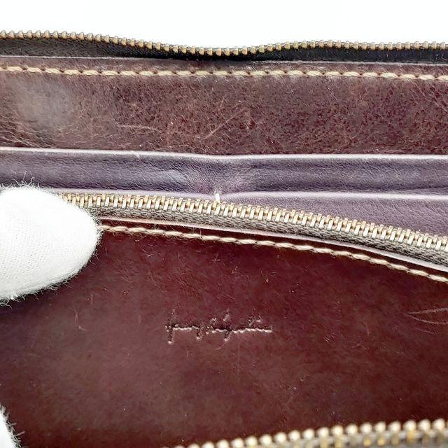 HENRY BEGUELIN レザー オミノ 小銭入れあり ラウンドファスナー 長 
