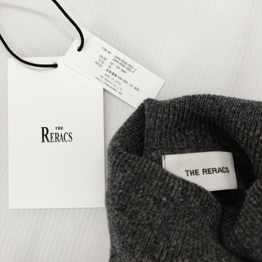 THE RERACS 未使用品 BULKY WOOL/CASHMERE RAGLAN TURTLE NECK