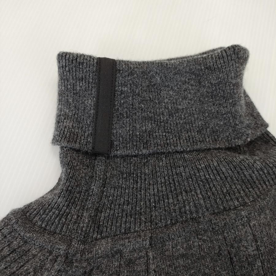 THE RERACS 未使用品 BULKY WOOL/CASHMERE RAGLAN TURTLE NECK