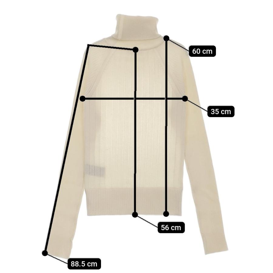 THE RERACS（ザ リラクス） THE RERACS CASHMERE RAGLAN TURTLE NECK 