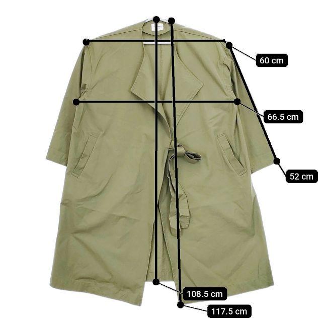 Yarmo WIDE WRAP COAT ワイドラップコート定価37400円 イギリス製 YAR