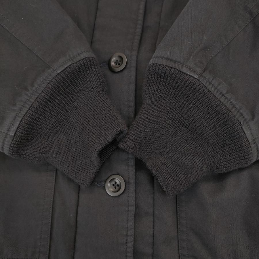 MHL. 595-8225505 サイズ3 DRY COTTON TWILL ノーカラー 中綿