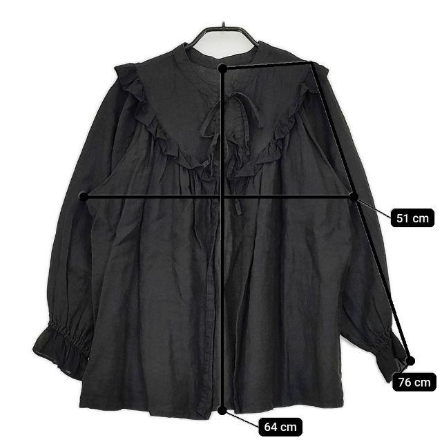 nest Robe（ネストローブ） リネン×ボイル2Wayフリル 01234-1453