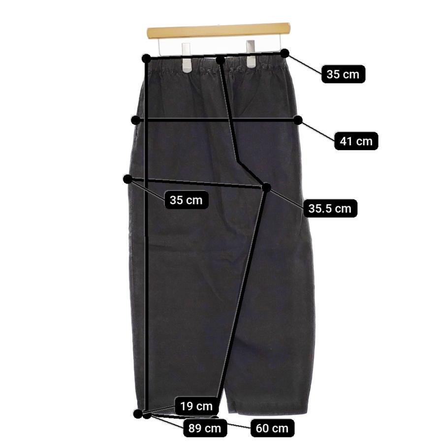 nest Robe ブラックリネンイージーパンツ 01222-1229 パンツ nest Robe ブラックリネンイージーパンツ 01222-1229 パンツ