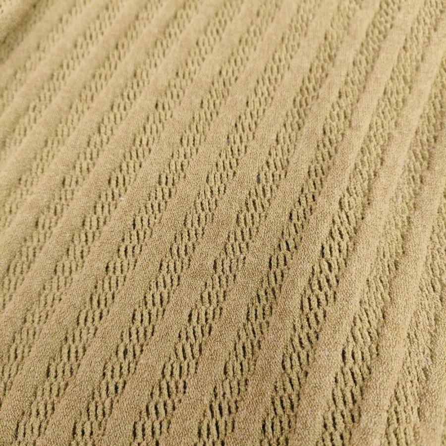 ISSEY MIYAKE カットワーク 変型ワンピース 日本製 IM13KH645 サイズ2 ワンピース オウド色 レディース イッセイミヤケ【中古】5-0711S◎ ISSEY MIYAKE（イッセイミヤケ） カットワーク 変型ワンピース 日本製