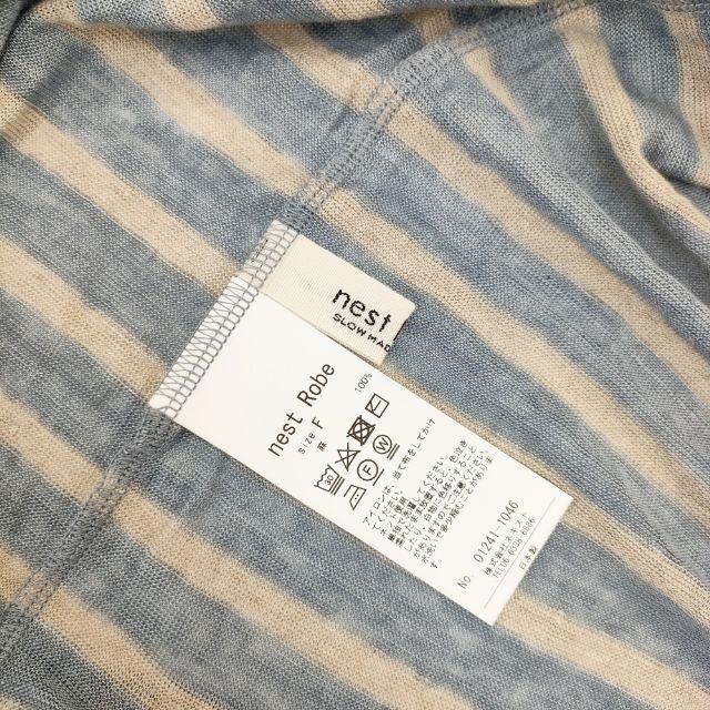 nest Robe（ネストローブ） リネン天竺ボーダーチュニック 01241-1046 
