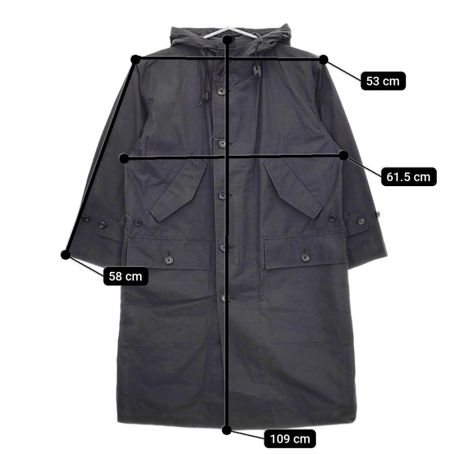 ご検討中ですMARGARET HOWELL コットンのフーデットコート