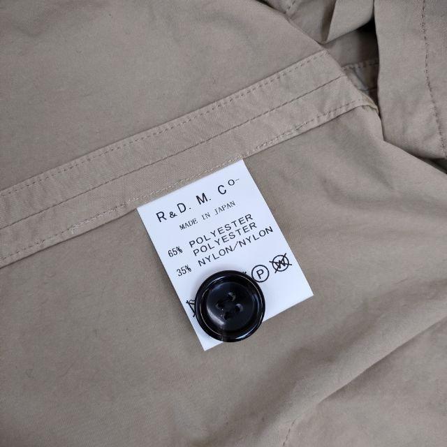 R&D.M.Co- 新品 定価50600円 ガーメントダイ スタンドカラー