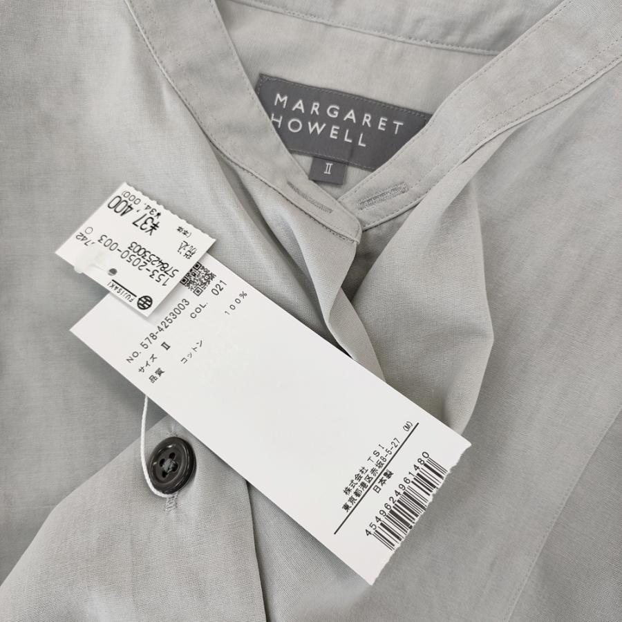 MARGARET HOWELL 新品 COTTON VOILE 578-4253003 定価37400円 MARGARET HOWELL 新品 COTTON VOILE 578-4253003 定価37400円