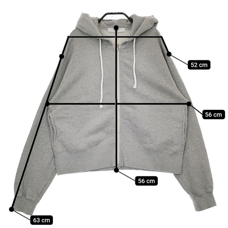 ユ*ト様 spider グレー フード付きパーカー S UNIVERSAL SEVEN セントラル裏毛コットンベーシックフーディー