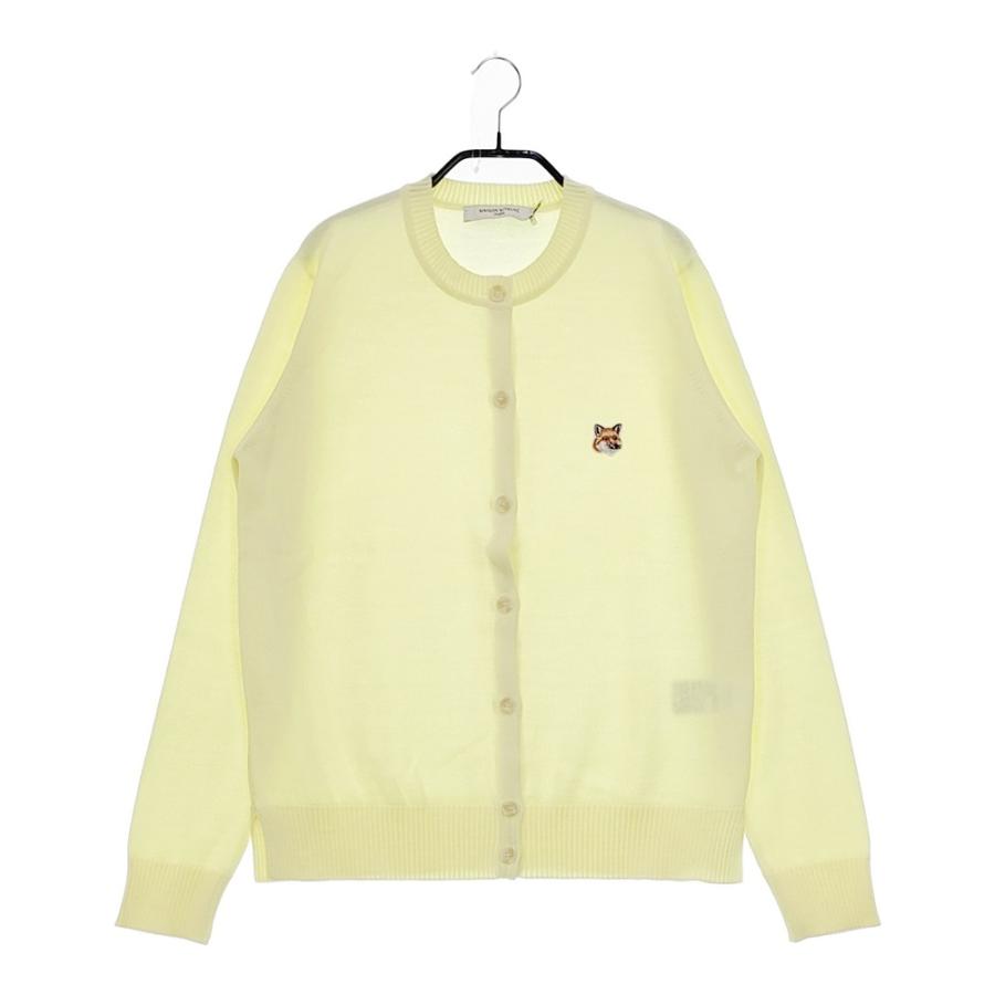 MAISON KITSUNE IW00506KT1036 M 丸襟 ワッペン クルーネック ウール 