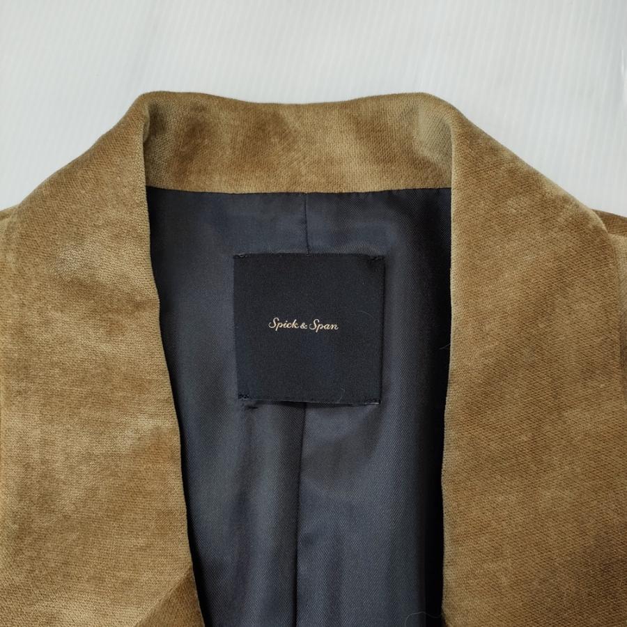 Spick and Span ベルベットピークドラペルジャケット 定価34100円