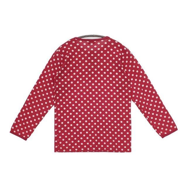 PLA! 赤 水玉模様 長袖Tシャツ M marimekko（マリメッコ） marimekko pallopaita ドット 水玉 サイズ150
