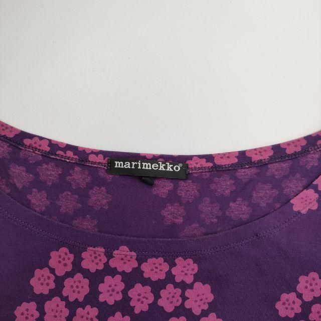 marimekko ＊ PUKETTI柄 半袖ワンピース 36サイズ