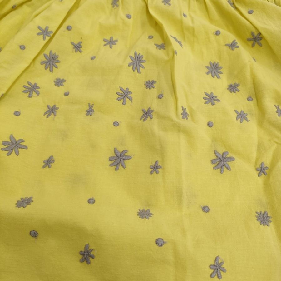 mina perhonen laundry hoshi*hana rs3035 サイズ36 ノースリーブ ワンピース イエロー レディース ミナペルホネンランドリー【中古】5-0608S♪ mina perhonen laundry hoshi*hana rs3035 サイズ36 ノースリーブ