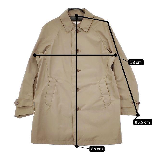Phenix/SHIPS GORE-TEX INFINIUM 2.5PL ステンカラーコート ベージュ