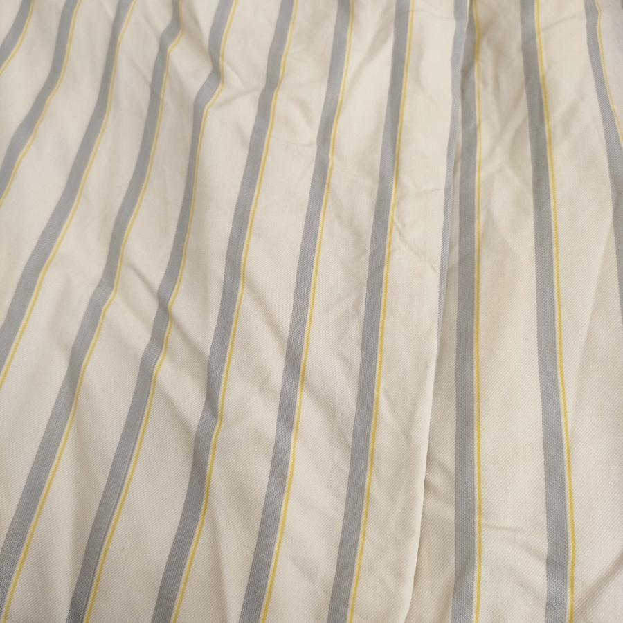 Paul Harnden サイズXS ストライプ ラップ ギャザーロングスカート