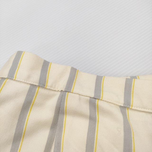 Paul Harnden サイズXS ストライプ ラップ ギャザーロングスカート