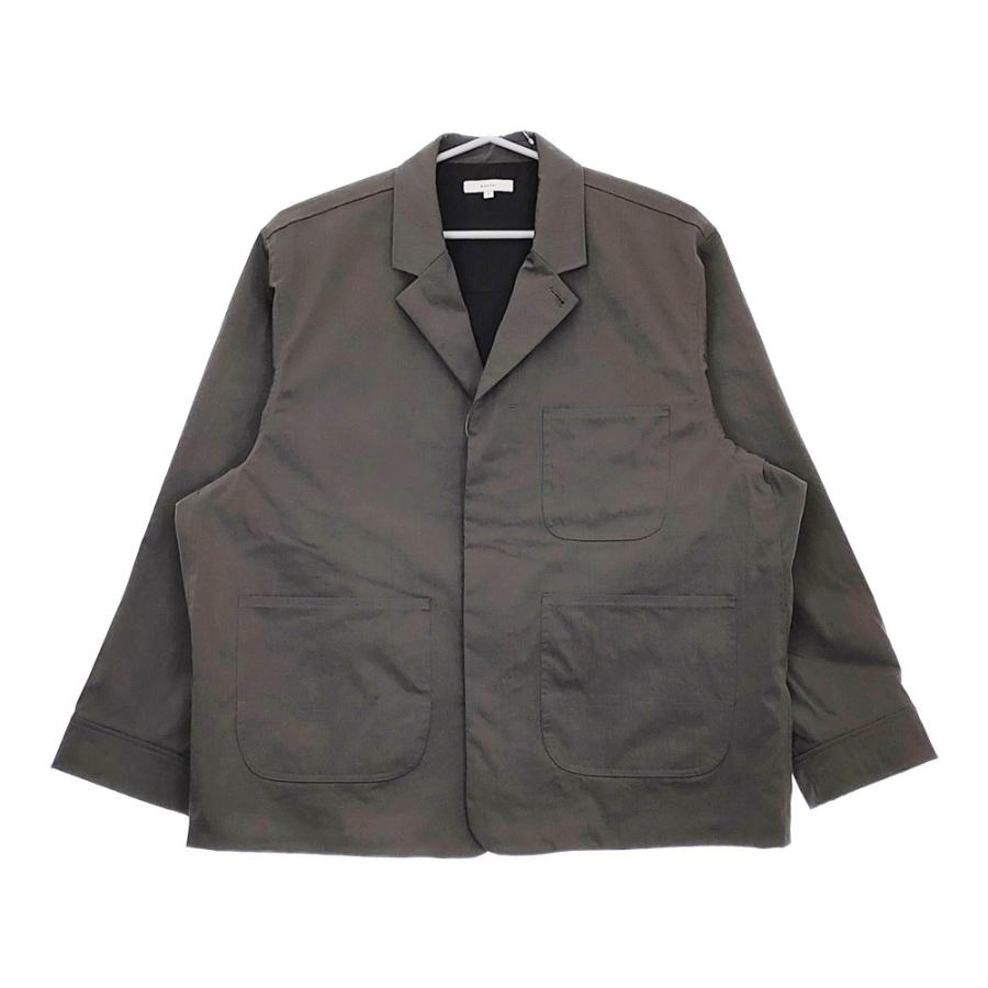 kontor 新品 KON-JK01243 ナイロンカバーオールジャケット 定価49500円 サイズ3 ジャケット 24AW グレー メンズ コントール【中古】5-0213M♪ kontor 新品 KON-JK01243 ナイロンカバーオールジャケット 定価49500円