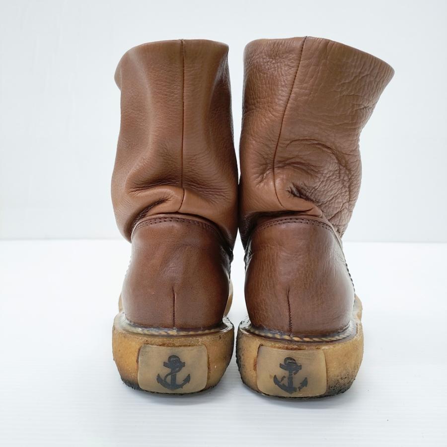 キャピタル　ポパイブーツ　サイズ2 KAPITAL - KAPITAL ポパイブーツ レザー サイズ2 ブーツ ブラウン