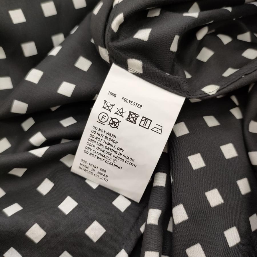 HYKE FD SQUARE PATTERN BOSOM DRESS 232-16191 008 サイズ2  