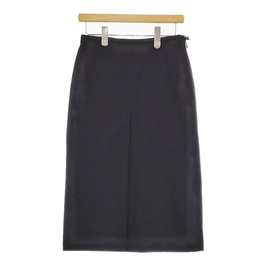 agnes b. ライナー付き 日本製 ロングスカート ブラック アニエスベー  