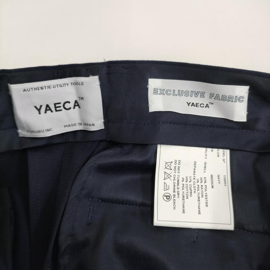 YAECA（ヤエカ） ストレートパンツ 裾ダブル 156051 サイズM パンツ 