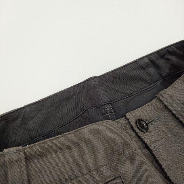 MHL. COTTON WOOL DRILL 595-2243502 定価30800円 サイズ1 コットンウール パンツ 22AW ダークグレー レディース エムエイチエル【中古】5-0325M♪ MHL.（エムエイチエル） MHL. COTTON WOOL DRILL 595-2243502 定価