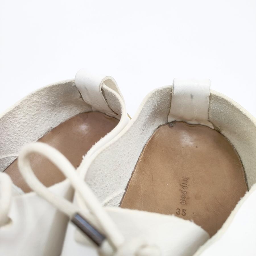 trippen Pot-WAW レザー サイズ35 シューズ・靴 ホワイト レディース トリッペン【中古】5-1203G◎ trippen（トリッペン） trippen Pot-WAW レザー サイズ35 シューズ・靴