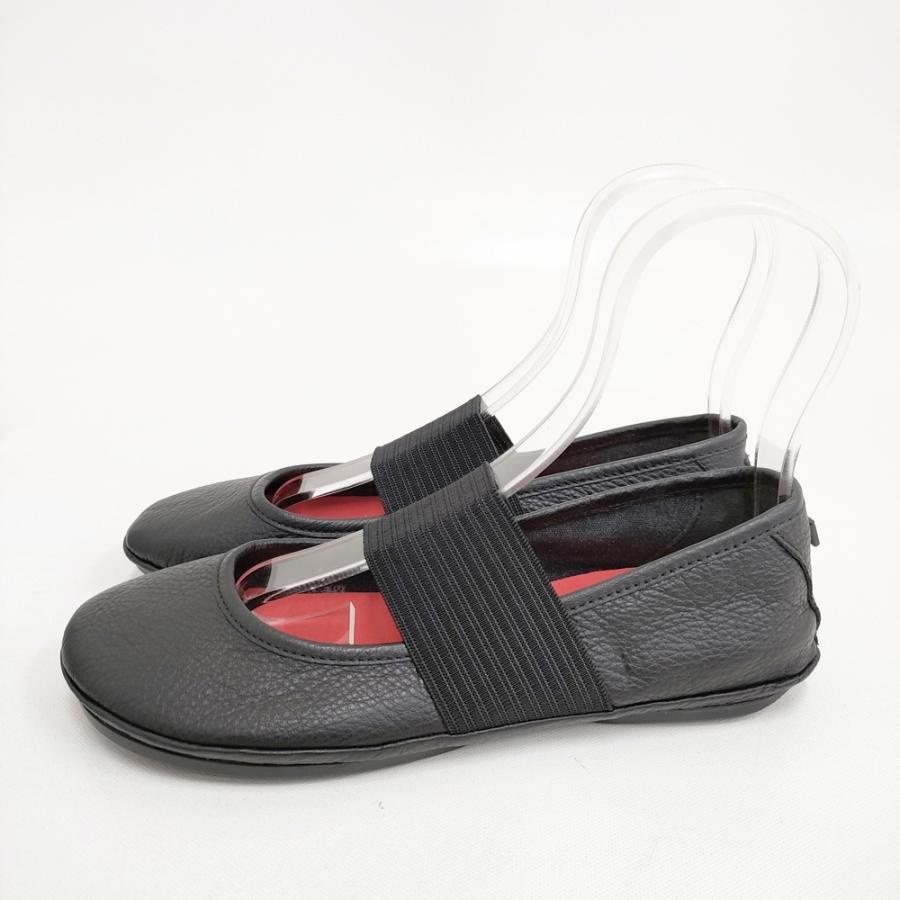 CAMPER RIGHT NINA レザー フラットシューズ サイズ39 シューズ・靴