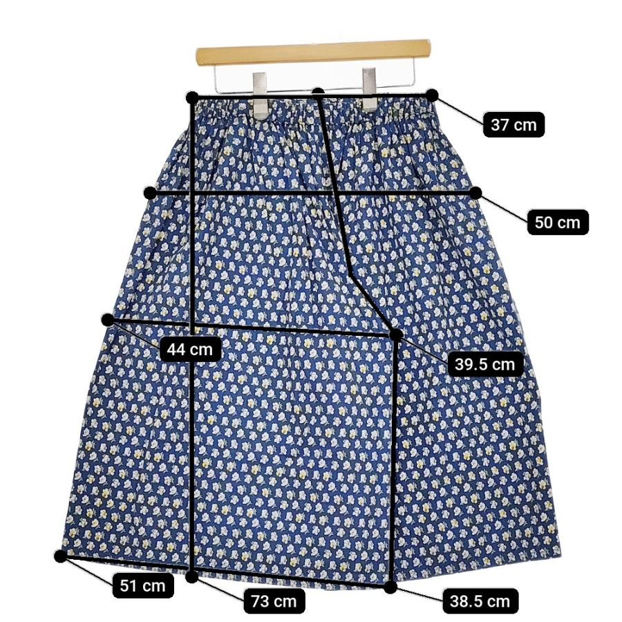 R & D.M.Co- オールドマンズテーラー 花柄 ゴムパンツ