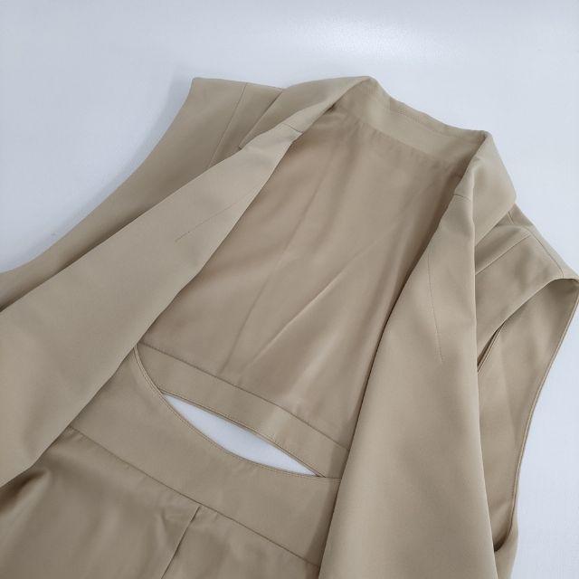 CAFUNE バックデザイン ベスト ジレ ジャケット ベージュ カフネ 5