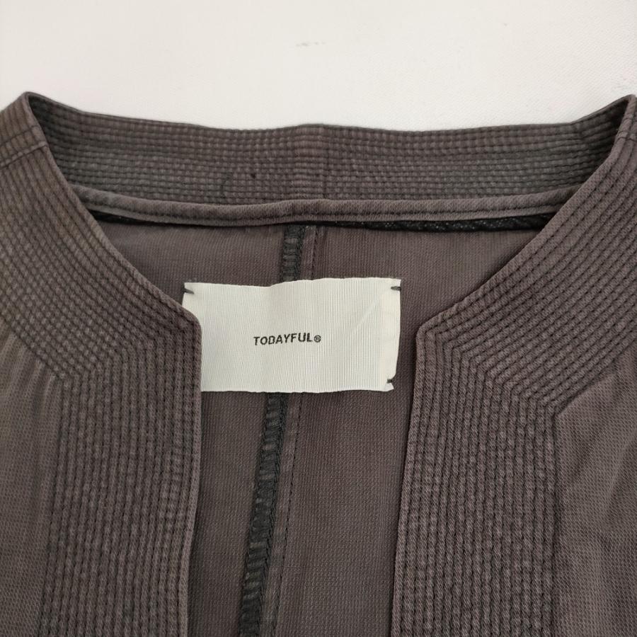 ebure エブール ウール プルオーバー ブラウス キーネック ロン  