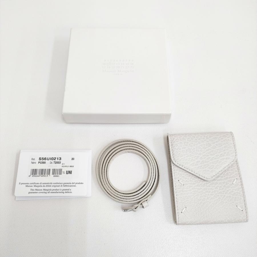 MAISON MARGIELA 未使用品 ショルダーカードケース レザー S56UI0213