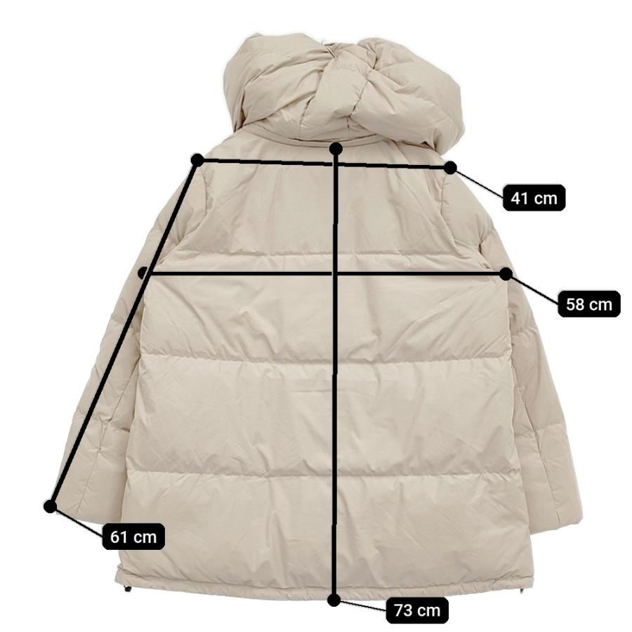 連休最終7時迄タイムセール＊IENAイエナ　リサイクルダウンショートコート36 連休最終7時迄タイムセール＊IENAイエナ リサイクルダウンショート