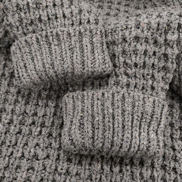 45R（フォーティファイブアール） 45R/45rpm ワッフルウール紡のビッグ