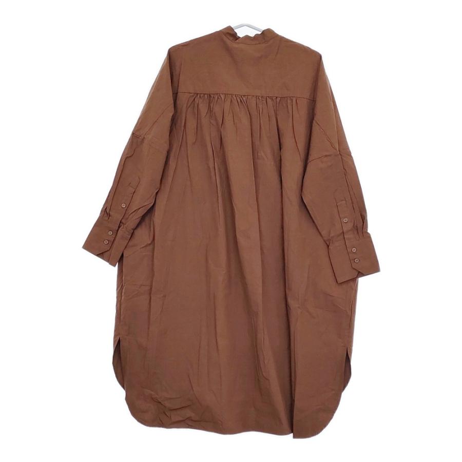 veritecoeur VC-2309 バンドカラーシャツワンピース プルオーバー