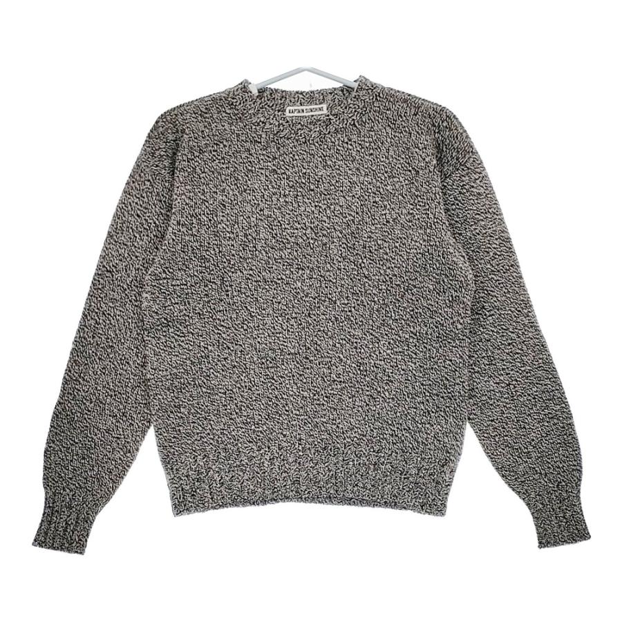 KAPTAIN SUNSHINE 新品 Scottish Lambs Wool Crewneck Pullover 34